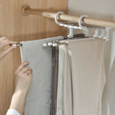 Cabide retrátil 5 em 1