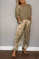 Conjunto de Seda Elegância